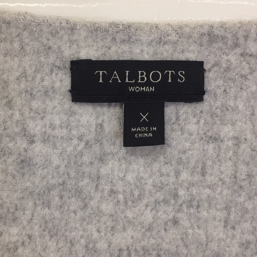 Talbots Colorblock Wool-Blend Vest - Picture 6 of 11